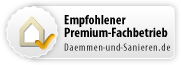 Empfohlener Premium-Fachbetrieb von daemmen-und-sanieren.de